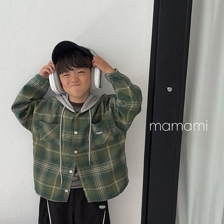 mamami/42. ray hood jacket XS-XL
