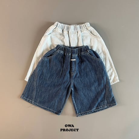 owa/45. 7bu linen denim pants S-XL