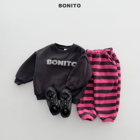 bonito/70. bold fleece jogger pants 12M-XL