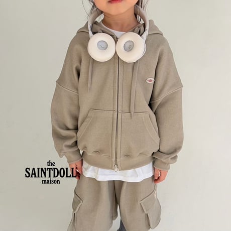 saintdoll/110. ellin hood zipup JL