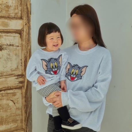 oottbebe/28. jerry family man-to-man XS(1-2Y)-XL(6-7Y)