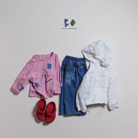 boneoune/1. bobo 26 wide denim pants XS-XL