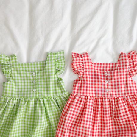 bailey/40. picnic check OP  XS-2XL