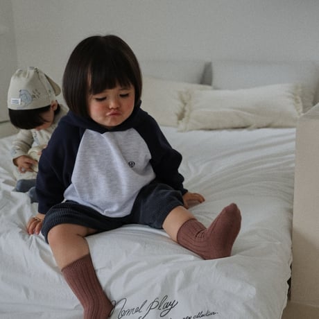 normalplay/42. basic both sides hood T-shirt 12M-L