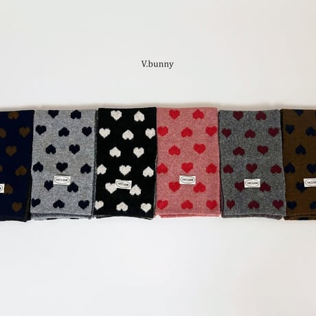 vbunny/67. heart muffler FREE