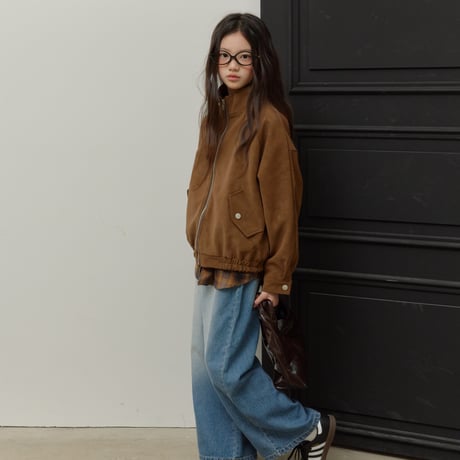 sm2/18. wide denim pants 9-17