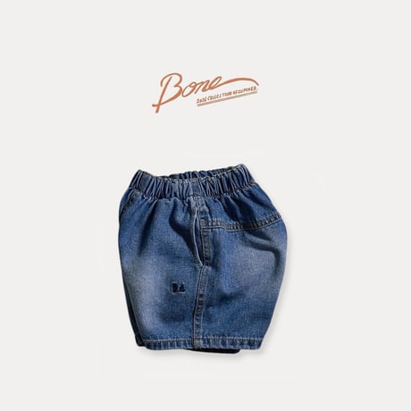 boneoune/91. dinamic denim half pants JS-JL