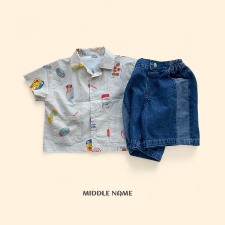 middlename/34. summer digital printing shirt JS-JM