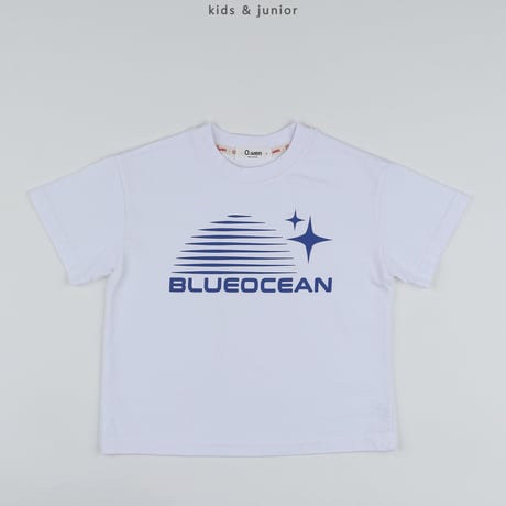 owen/75. blue ocean half t T-shirt ADULT