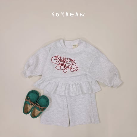 soybean/42. daily fril updown set XS-XL