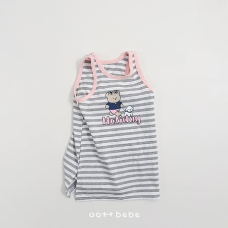 oottbebe/62. holly day sleeveless one-piece XS(1-2Y)-XL(6-7Y)
