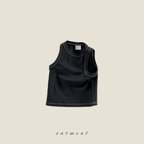 oatmeal/5. stitch sleeveless XS-XL
