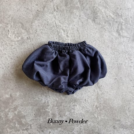 bunnypowder/210. denim bullon pants S-XL