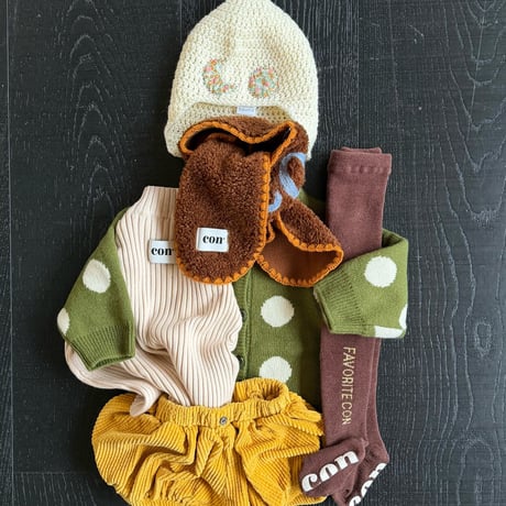 con_/31. snowman cardigan 1(66-77CM)-4(97-107CM)