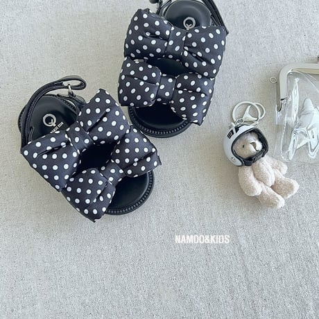 namoo/1. puding ribbon sandal 140-220