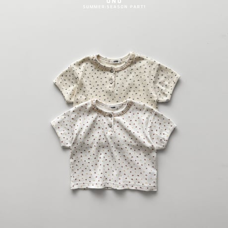 onu/30. flower lace T-shirt XS-XL
