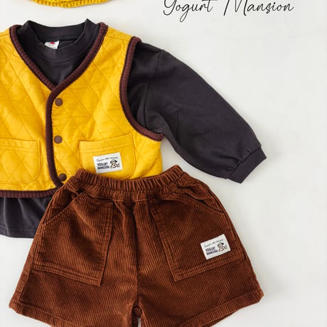 yogurtmansion/79. caramel vest XS-XL