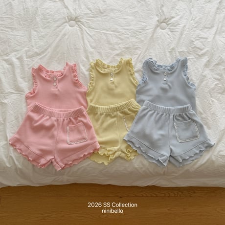 ninibello/150. romi fril sleeveless XS-XL