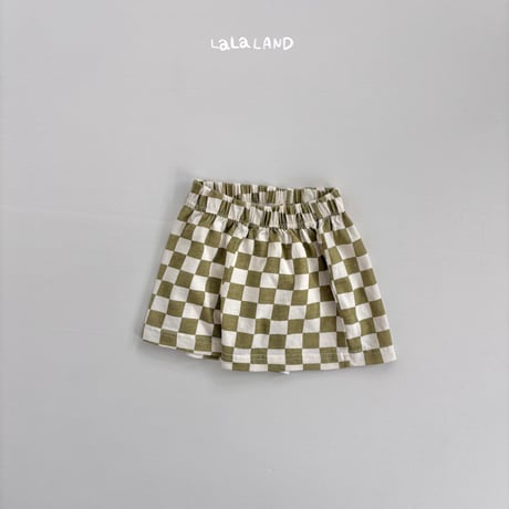 lalaland/4. checker board half pants XS-XL