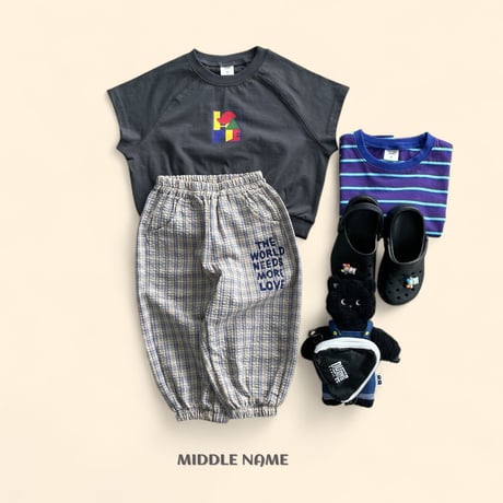 middlename/63. checkcheck jogger pants S-XL