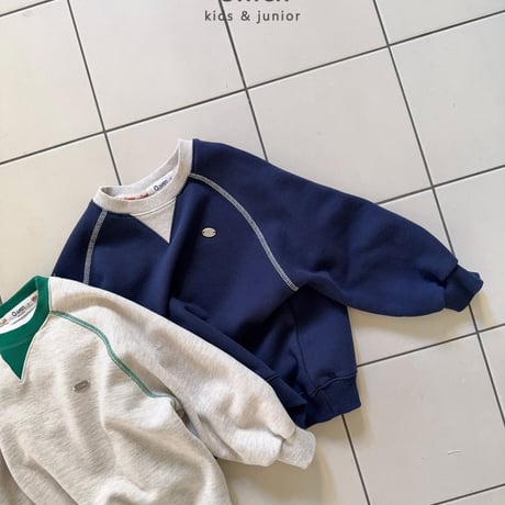 owen/57. ellin two color man-to-man S-XL