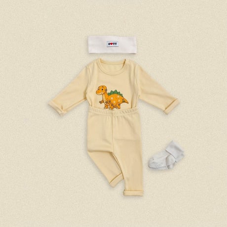 oottbebe/12. dinosaur inner wear XS(0-1Y)-XL(4-5Y)