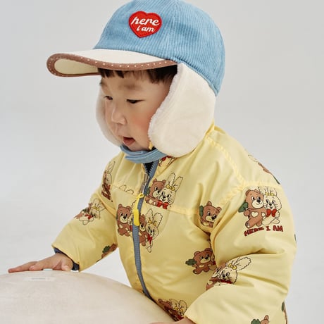 hereiam/21. heart coduroy ball cap FREE