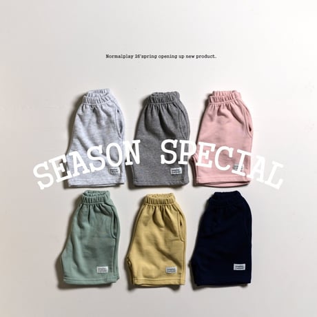 normalplay/86. bodle zzuri ( season plan ) half pants 12M-XL