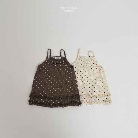 lindo/30. bongbong sleeveless one-piece XS-XL