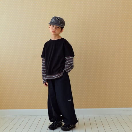 minimal/57. double rayerd T-shirt S-XL