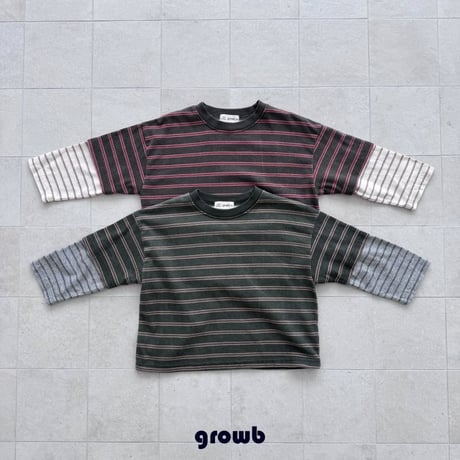 growb/34. dual T-shirt XS-XL
