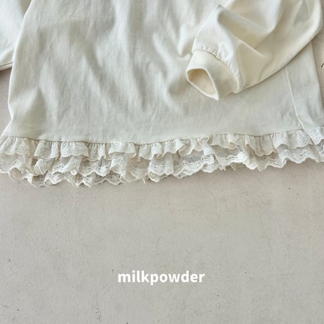 milkpowder/20. ripple T-shirt 13-15