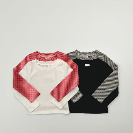 haroharo/4. 1+1) slim golgi T-shirt 2XL-4XL