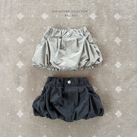 melikey/63. shirring pumpkin skirt XS-XL