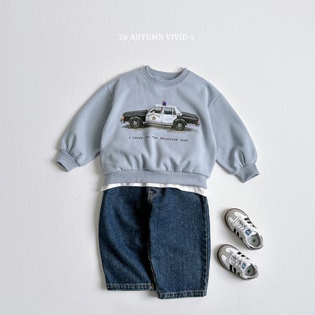 vividi/105. retro man-to-man XS-XL