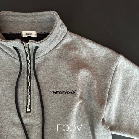 foov/60. half zipup man-to-man JS-JM