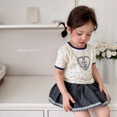 poisson/76. mini cherry T-shirt JS-JM