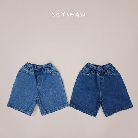 soybean/84. bermuda denim pants XS-XL