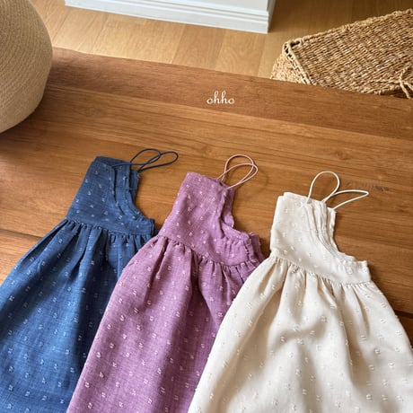 ohho/12. pompom one-piece S-2XL