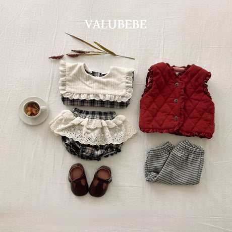 valubebe/17. check lace bloomer 6M-18M