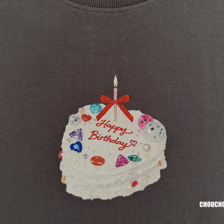 chouchoushasha/4. Happy Verse Layered T-Shirt -MOM FREE(MOM)