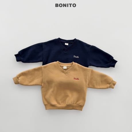 bonito/64. v neck man-to-man 12M-XL
