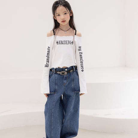 zanclover/33. denim pants skirt 3-11