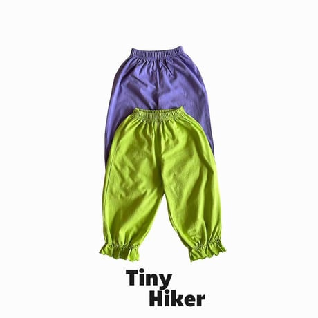 tinyhiker/22. minkey fril jogger pants XS-XL