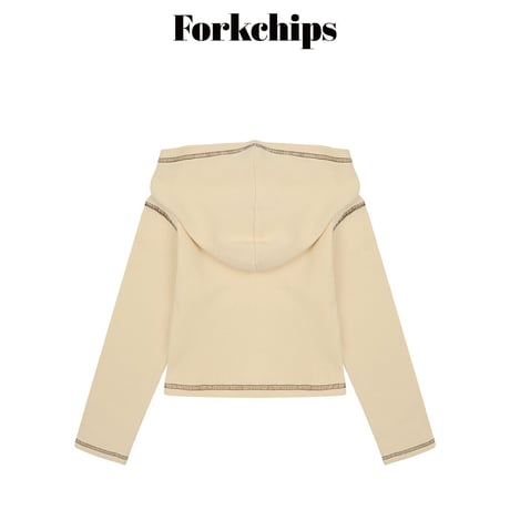 forkchips/46. little star hood T-shirt M-XL