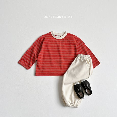 vividi/73. dangara smile label T-shirt XS-XL