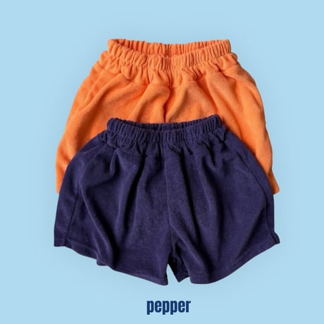 pepper/8. terry half p  XS-XL
