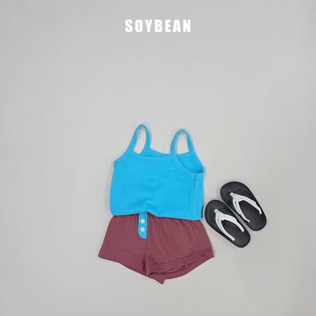 soybean/190. plan ) toktok two color updown set XS-XL