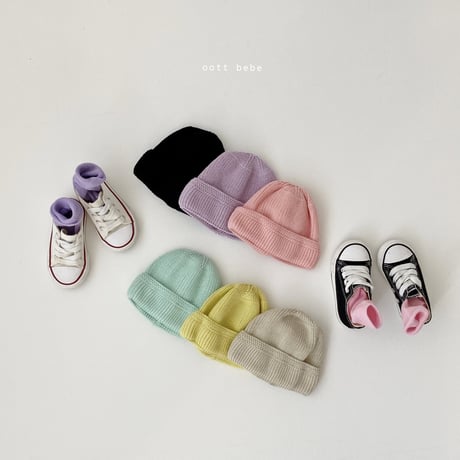 oottbebe/17. baby beanie FREE(1-3Y)