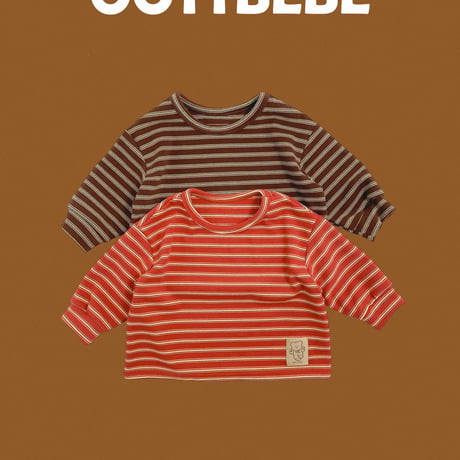 oottbebe/6. modern bori T-shirt XS(0-1Y)-XL(4-5Y)